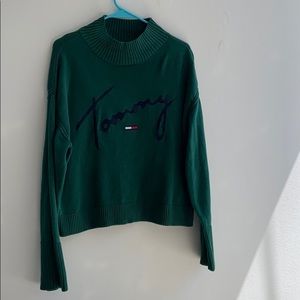 Tommy Hilfiger dark green sweater